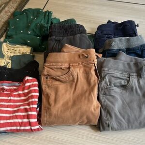 Boys 9/10 lot with Hanna Anderson, Tea collection, gap and Nike